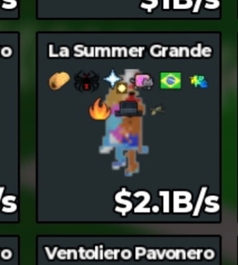 BS13465 La Summer Grande 2.1B/s