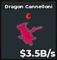 BS13475 Dragon Cannelloni Rainbow 3.5B/s