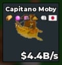 BS13481 Capitano Moby Gold 4.4B/s
