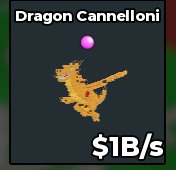 BS13495 Dragon Cannelloni 1B/s