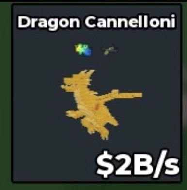 BS13496 Dragon Cannelloni 2B/s