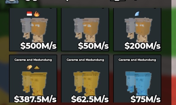 BS13506 Cheap 6 Garama Bundle Total Income 1.275B 1.275B/s