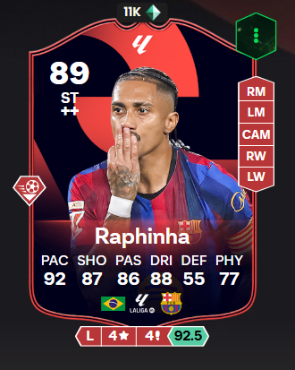 🔥 Raphinha 89 POTM SBC ⚡ Ultra Fast Comfort Trade | PS5 XBOX PC