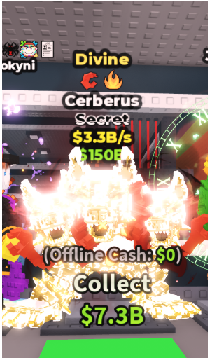 DIVINE CERBERUS 3.3B/S (CRAB + FIRE) – STEAL A BRAINROT – FAST DELIVERY & TRUSTED #L6QF5T