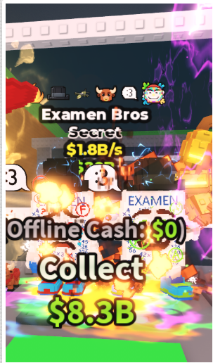 EXAMEN BROS 1.8B/S (BULL + 4 TRAITS) – STEAL A BRAINROT – FAST DELIVERY & TRUSTED #Z8FW3N