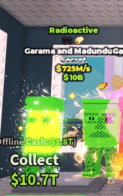 FAST RESPONSE | Radioactive Garama and Madundung $725M/s ( 2 Traits ) | 1000% SAFE 🔒 #4992