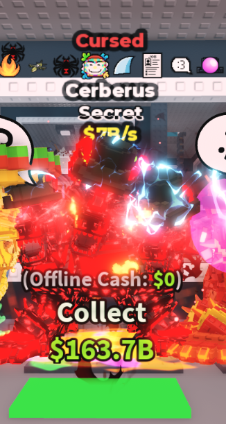 CURSED CERBERUS 7B/S (JOB + 7 TRAITS) – STEAL A BRAINROT – FAST DELIVERY & TRUSTED #J4QW9N