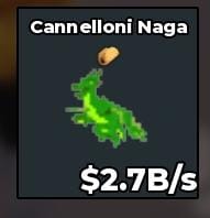 BS13542 Dragon Cannelloni Radioactive 2.7B/s