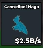 BS13541 Dragon Cannelloni Rainbow 2.5B/s