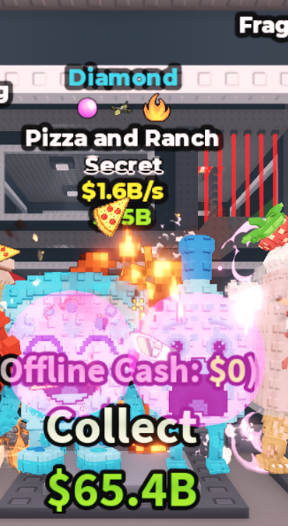 DIAMOND PIZZA AND RANCH 1.6B/S (FIRE + 2 TRAITS) – STEAL A BRAINROT – FAST DELIVERY & TRUSTED #C9VN2K