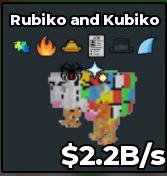BS13544 Rubiko and Kubiko -clean Trait 2.2B/s