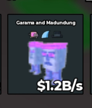 BS13549 Garama and Madundung Crystal 1.2B/s