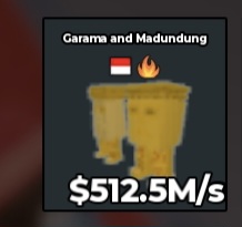 BS13551 Garama and Madundung Gold 512.5M/s
