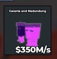 BS13552 Garama and Madundung Galaxy 350M/s