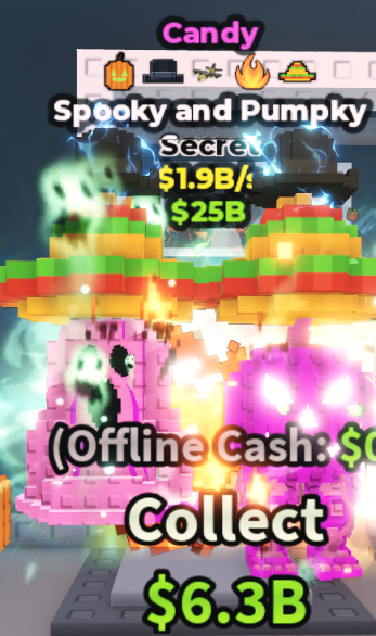 CANDY SPOOKY AND PUMPKY 1.9B/S (PUMPKIN + 4 TRAITS) – STEAL A BRAINROT – FAST DELIVERY & TRUSTED #O3ZL6P
