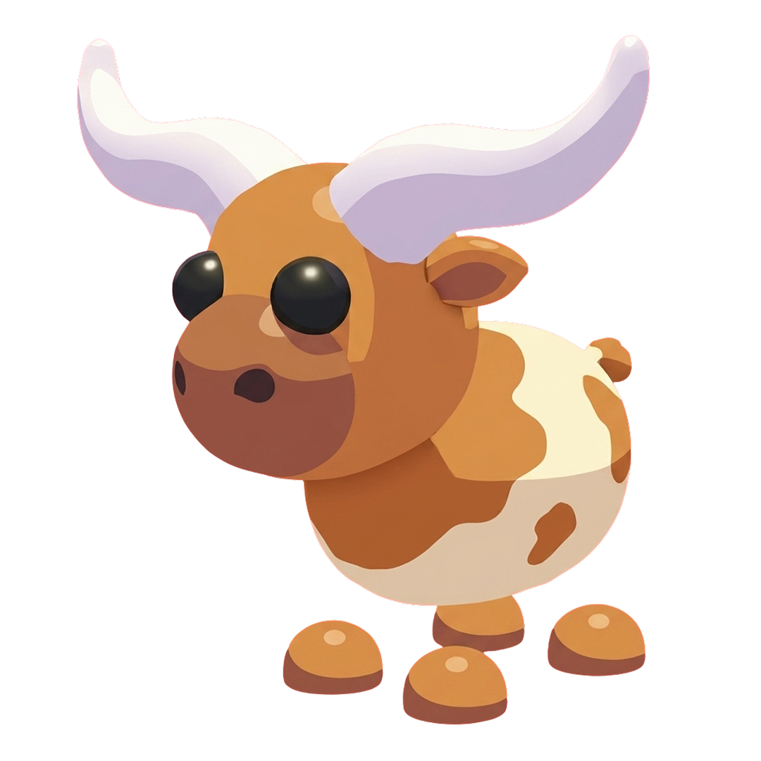 ⭐ R Longhorn Cow ⭐