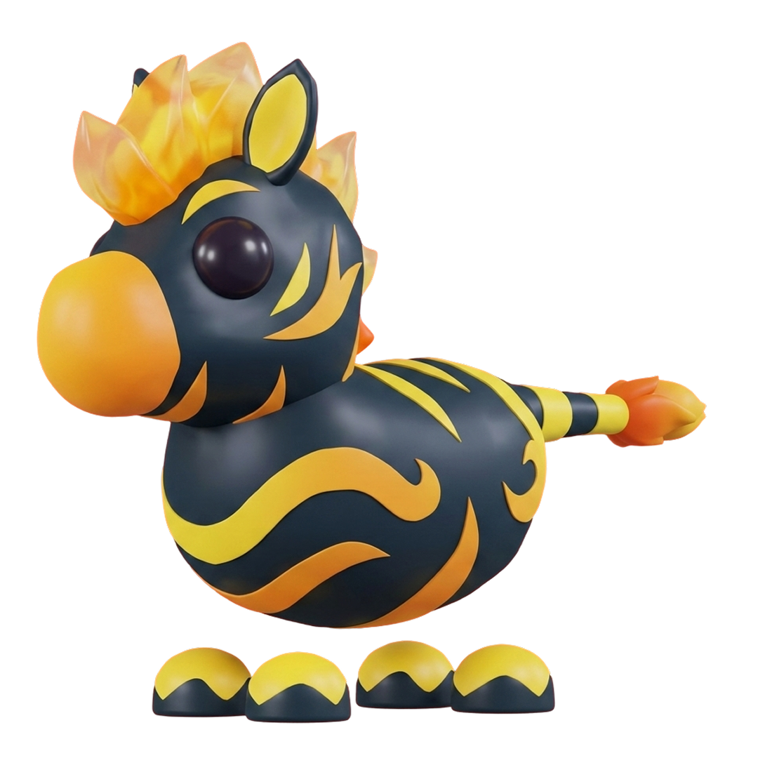 ⭐ F Flaming Zebra ⭐