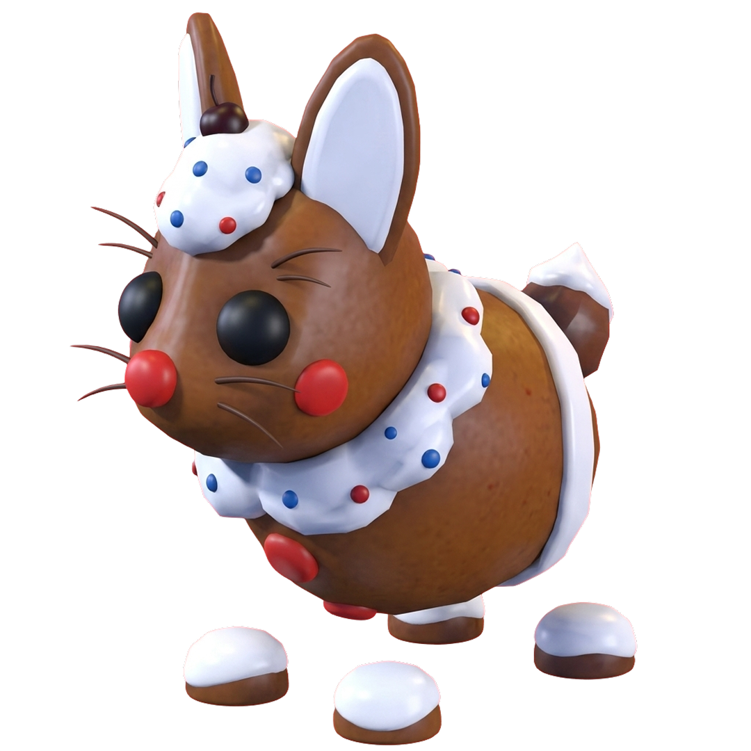 ⭐ NFR Gingerbread Hare - Adopt Me ⭐
