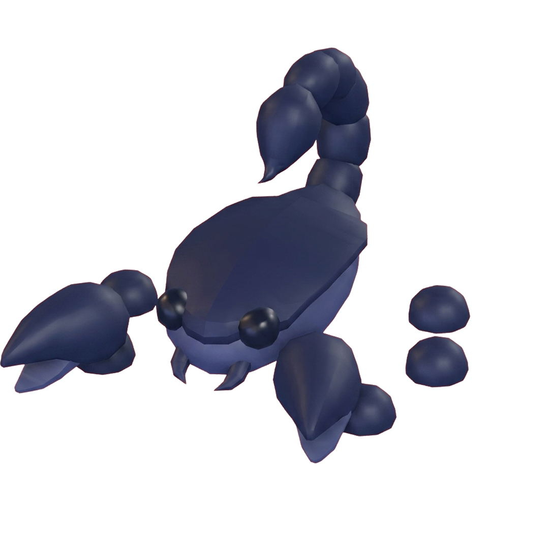 ⭐ N Halloween Blue Scorpion - Adopt Me ⭐