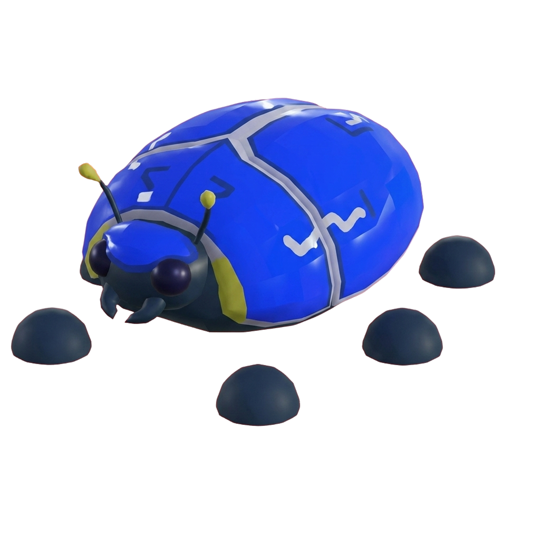 ⭐ M Giant Blue Scarab - Adopt Me ⭐