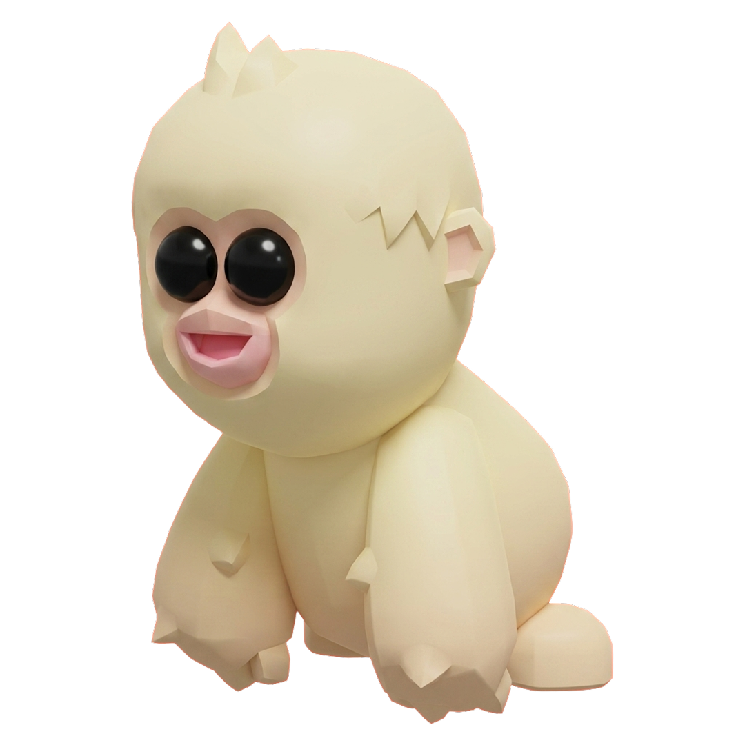 ⭐ M Snow Monkey - Adopt Me ⭐