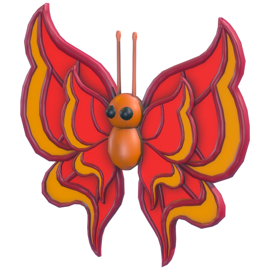 ⭐ M Vermilion Butterfly - Adopt Me ⭐
