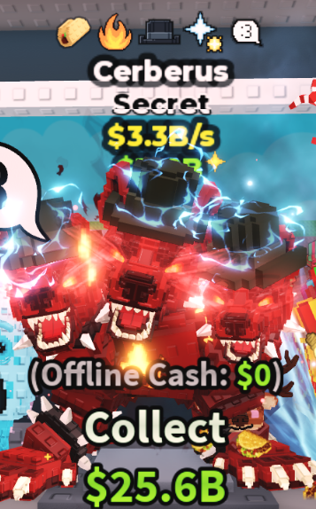 CERBERUS 3.3B/S (TACO + 4 TRAITS) – STEAL A BRAINROT – FAST DELIVERY & TRUSTED #T2VX8Q