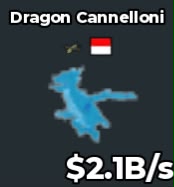 BS13559 Dragon Cannelloni Diamond 2.1B/s