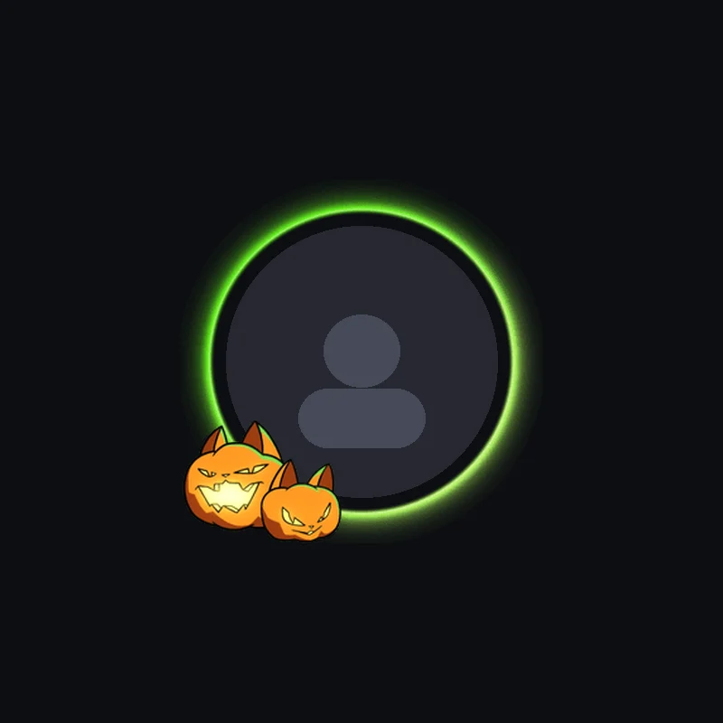 Discord Grinning Gourds Avatar Decoration 🎁 | Gift Link | Instant & Safe