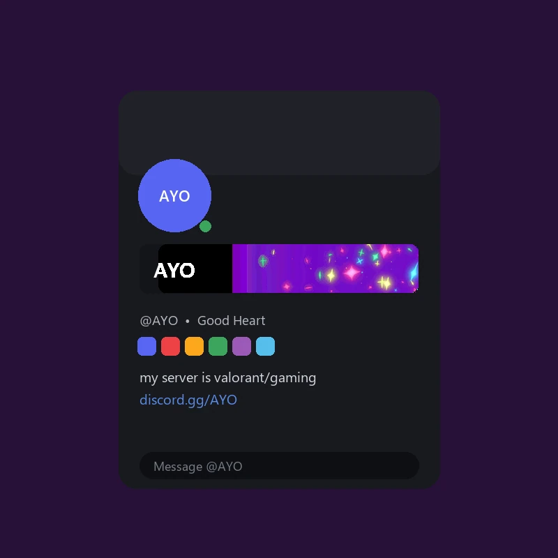Discord Witch Dust Nameplate 🎁 | Gift Link | Instant
