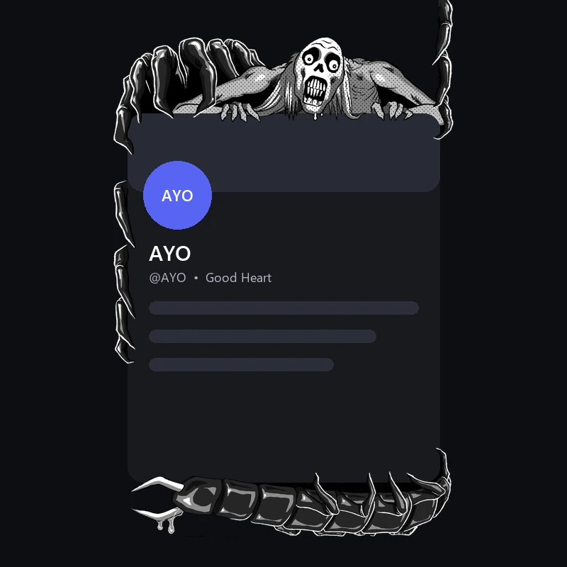 Discord Wraithling Profile Frame 🎁 | Gift Link | Instant