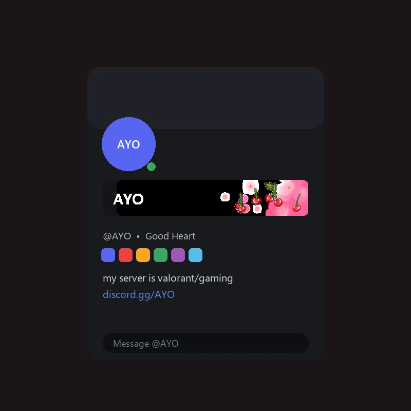 Discord Cherry Surprise Nameplate 🎁 | Gift Link | Instant