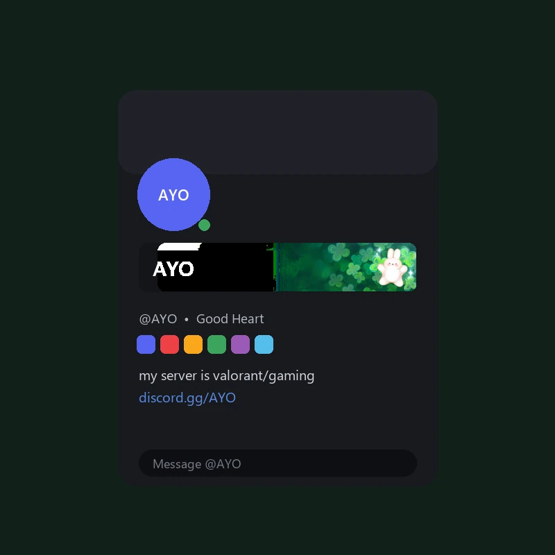 Discord Lucky Bunny Nameplate 🎁 | Gift Link | Instant