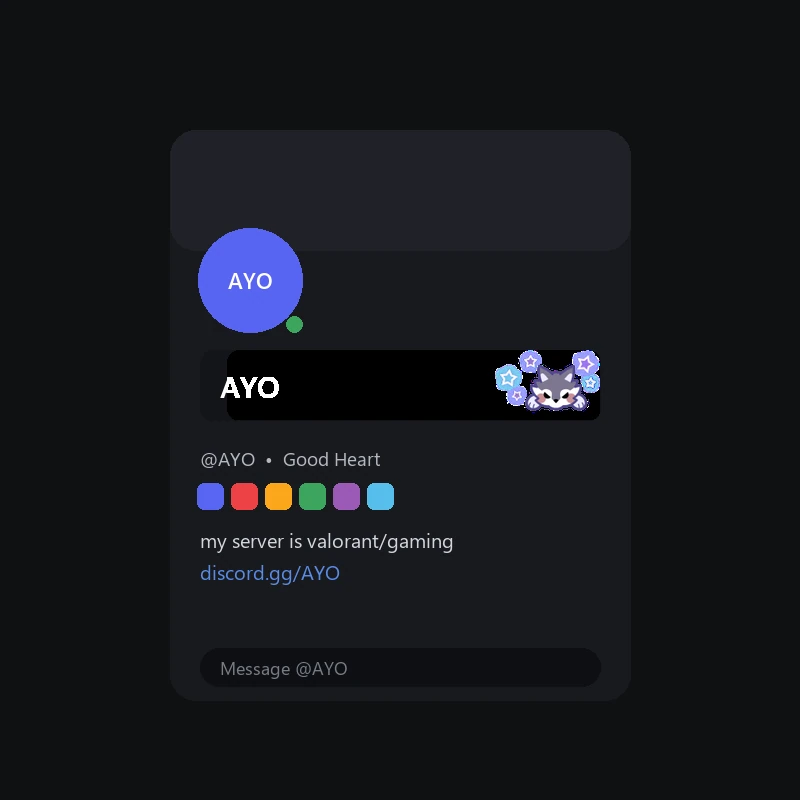 Discord Lone Wolf Nameplate 🎁 | Gift Link | Instant