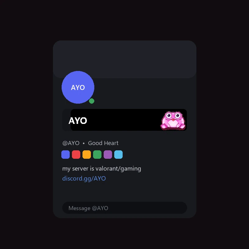 Discord Hoppy Boi's Perch Nameplate 🎁 | Gift Link | Instant