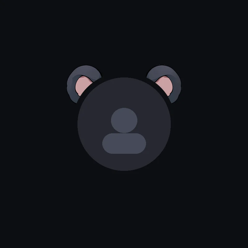 Discord Boss Bear (Black) Avatar Decoration 🎁 | Gift Link | Instant & Safe
