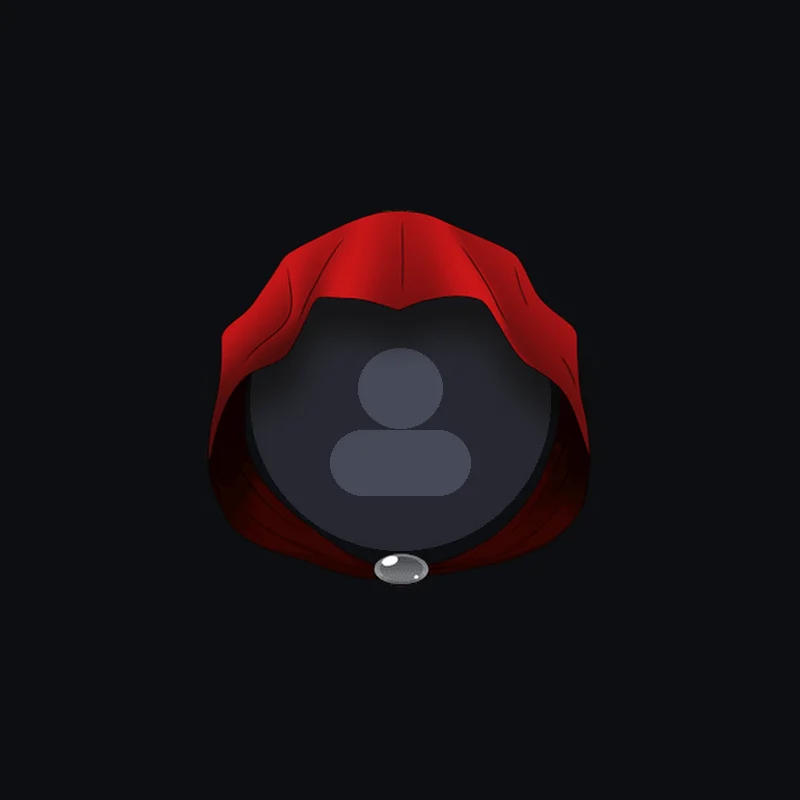 Discord Crimson Hood Avatar Decoration 🎁 | Gift Link | Instant & Safe