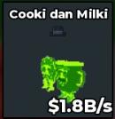BS13583 Cooki and Milki 1 Trait Cheap Radioactive 1.8B/s