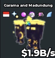 BS13599 Garama and Madundung Eclipse 1.9B/s