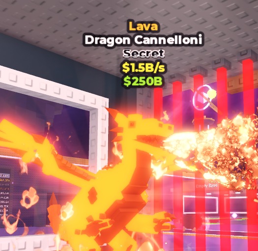 BS13605 Dragon Cannelloni Lava 1.5B/s