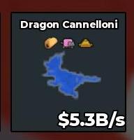 BS13620 Dragon Cannelloni Rainbow 5.3B/s