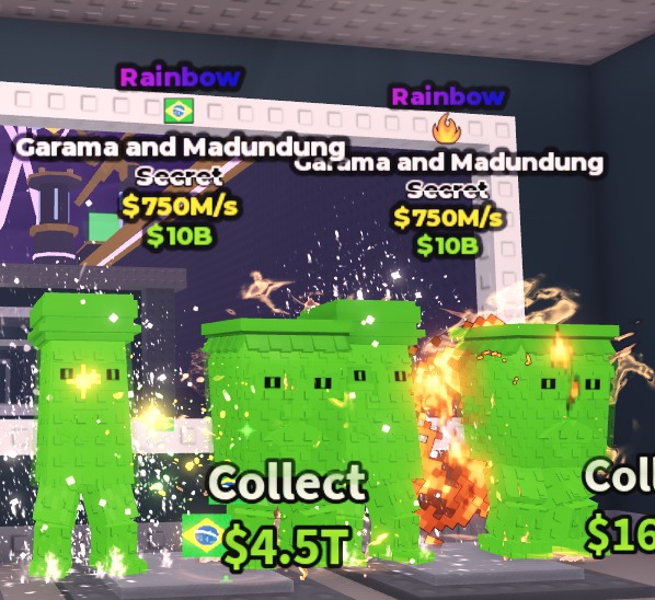 FAST RESPONSE | Rainbow Garama and Madundung $750M/s ( Fire/Brazil Traits ) | 1000% SAFE 🔒 #4997