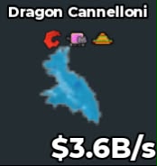 BS13629 Dragon Cannelloni Diamond 3.6B/s