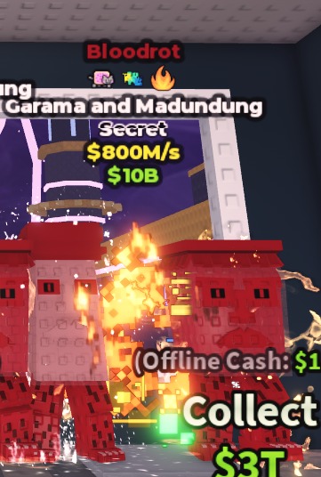 FAST RESPONSE | Bloodrot Garama and Madundung $800M/s ( Nyan Glitch Fire Traits ) | 1000% SAFE 🔒 #5010