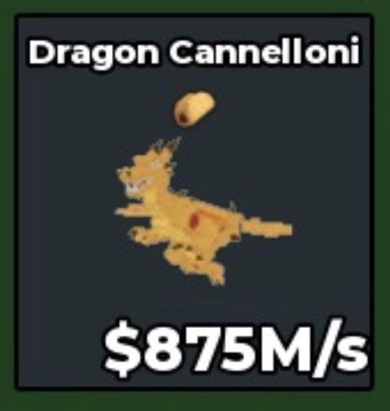 BS13633 Dragon Cannelloni 875M/s