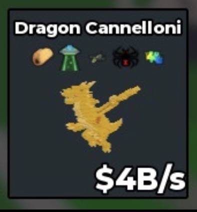 BS13638 Dragon Cannelloni 4B/s