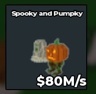 Spooky and Pumpky 80M/s