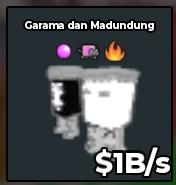 BS13653 Garama and Madundung Yin Yang 1B/s