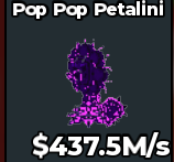 BS13658 Pop Pop Petalini Rare 30 Exist Galaxy 437.5M/s