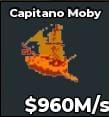 BS13660 Capitano Moby Lava 960M/s
